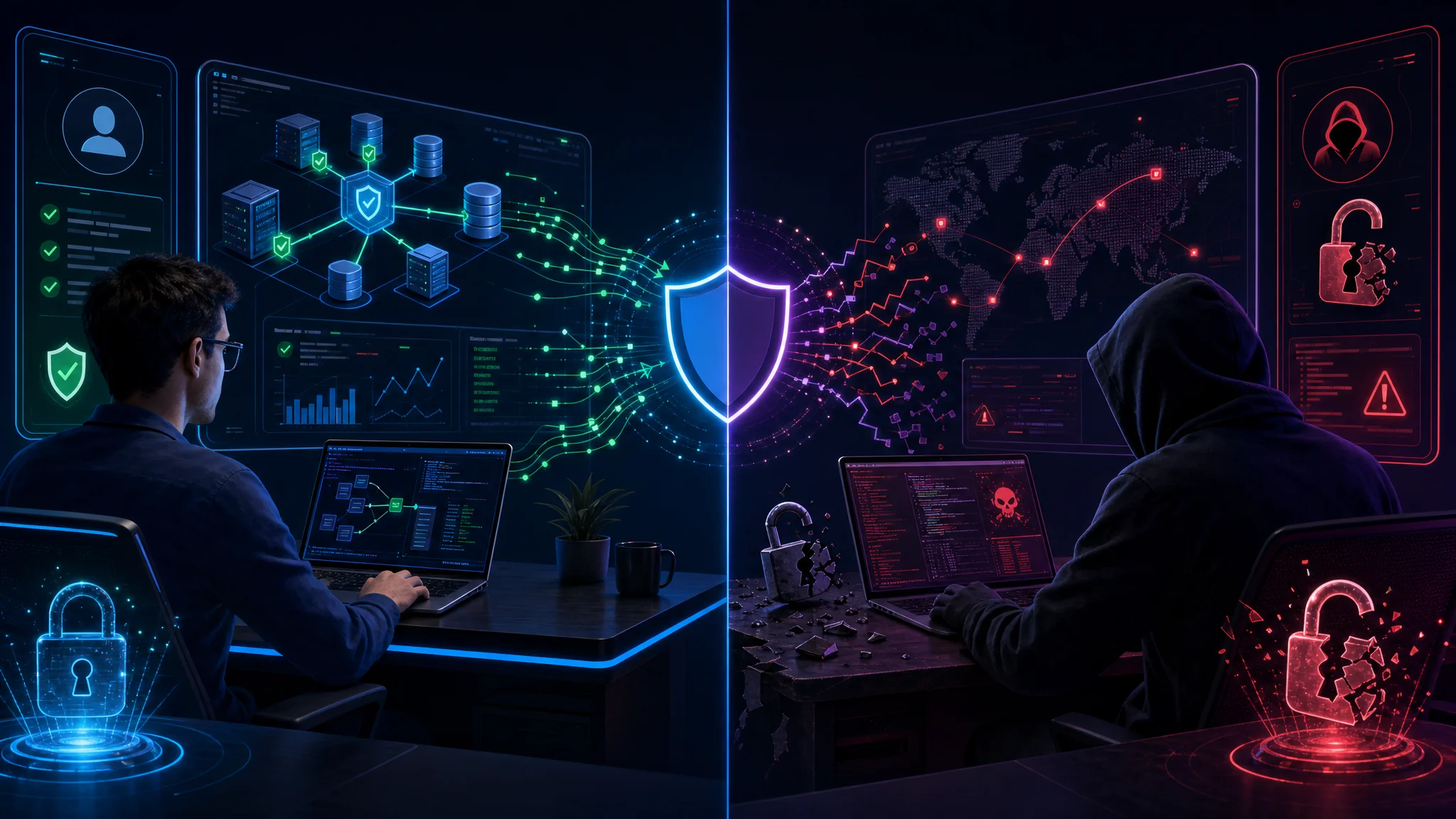 Legal and ethical framework for DagShell security research showing authorized vs unauthorized use cases and relevant laws