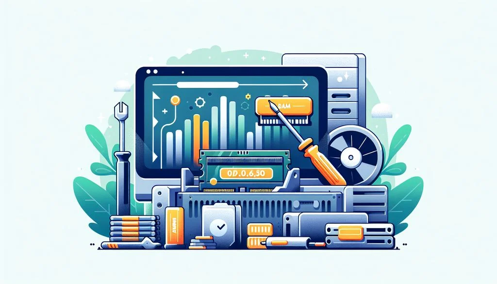 Illustration accompanying the section on troubleshooting computer performance issues