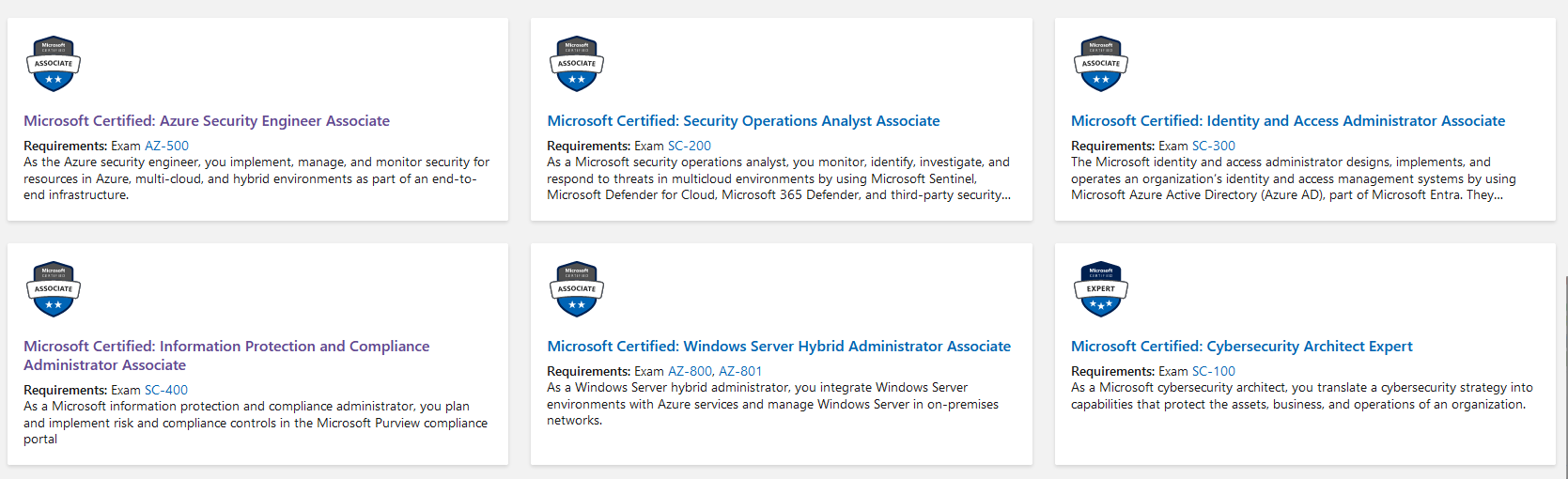 Microsoft Security Engineer Certification Path