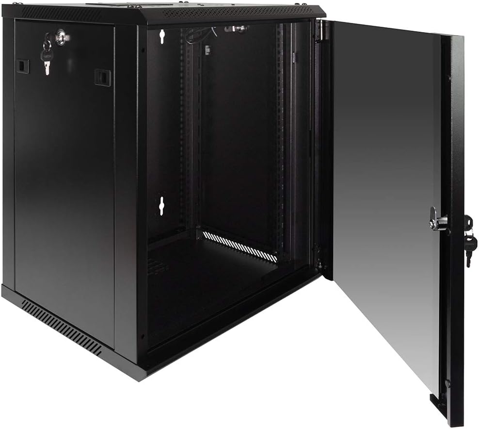 NavePoint 12U Wall Mount Network Server Cabinet