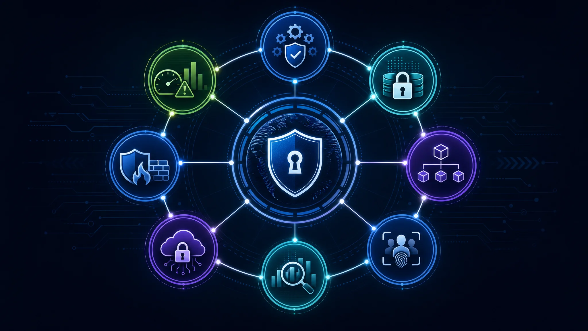 Diagram of the eight CISSP certification domains including security and risk management, asset security, security architecture, and five additional domains