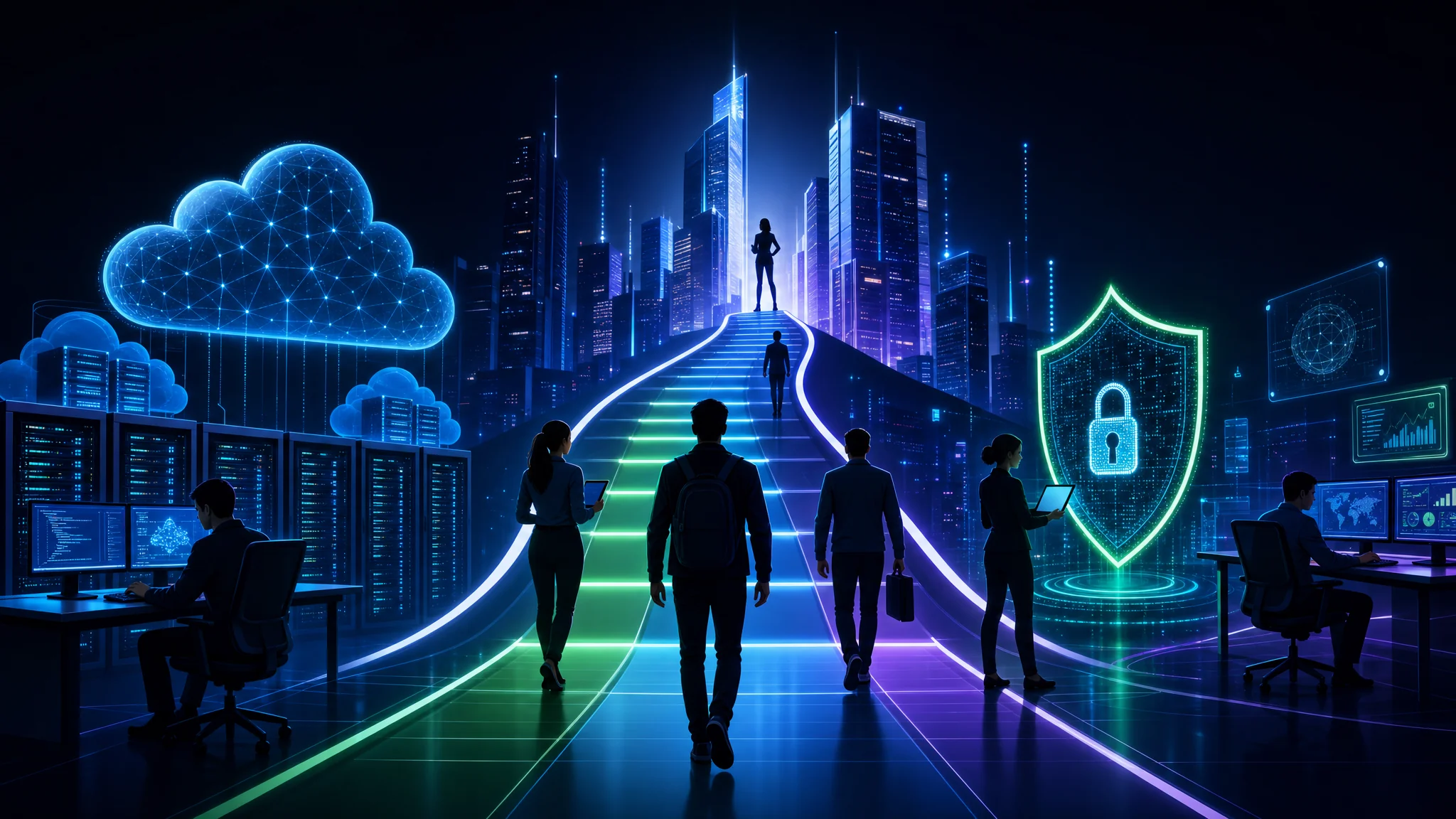 Comparison chart of in-demand IT certifications for 2026 including CCNP, CISSP, and Azure Administrator with their associated career roles and salary impact