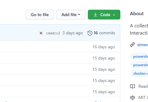 On the project page click the code button which opens the dropdown menu containing clone, Open with Github Desktop, Download Zip. Select the copy icon next to the clone url