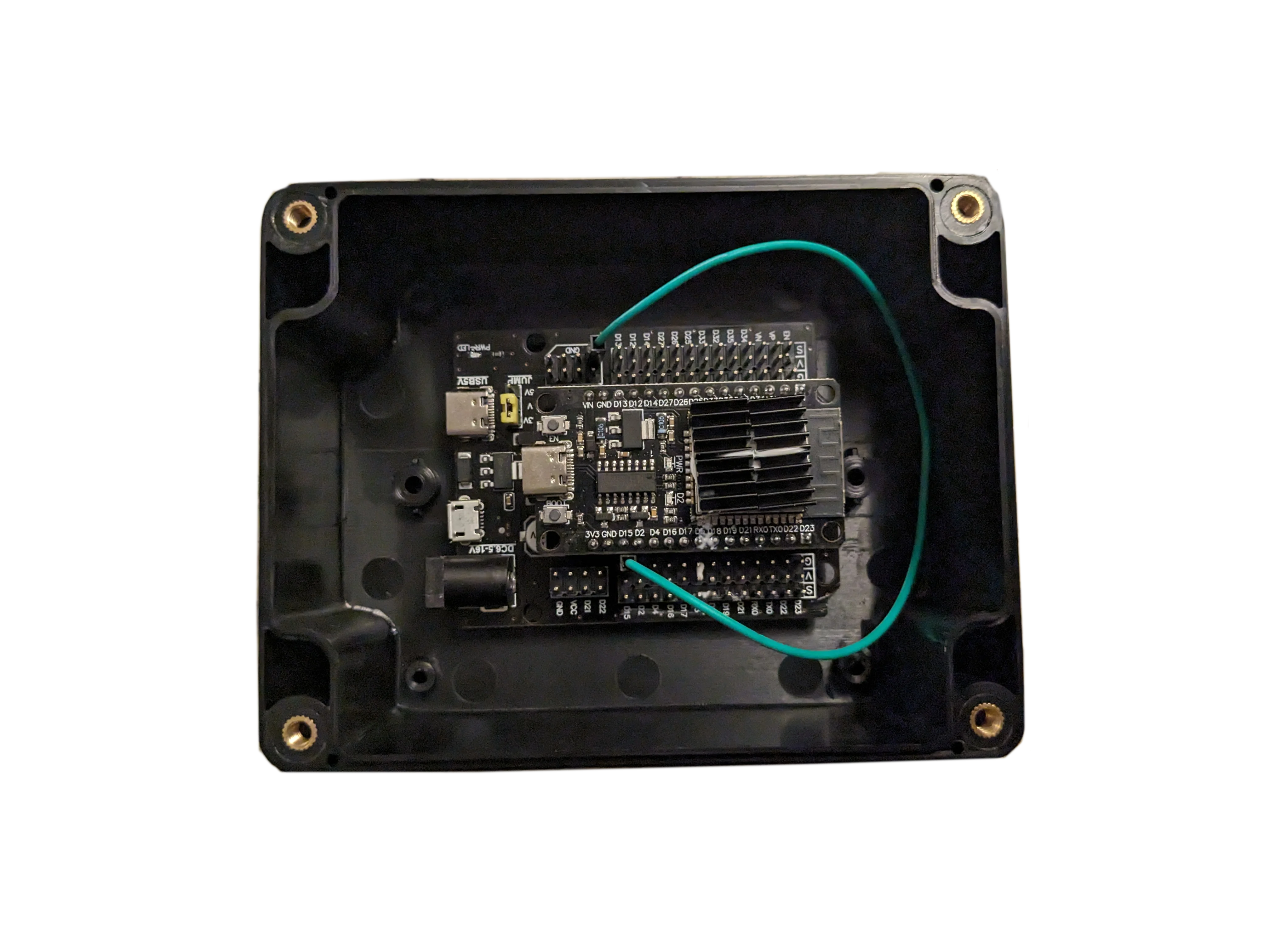 ESP32 Devboard in a Project Box
