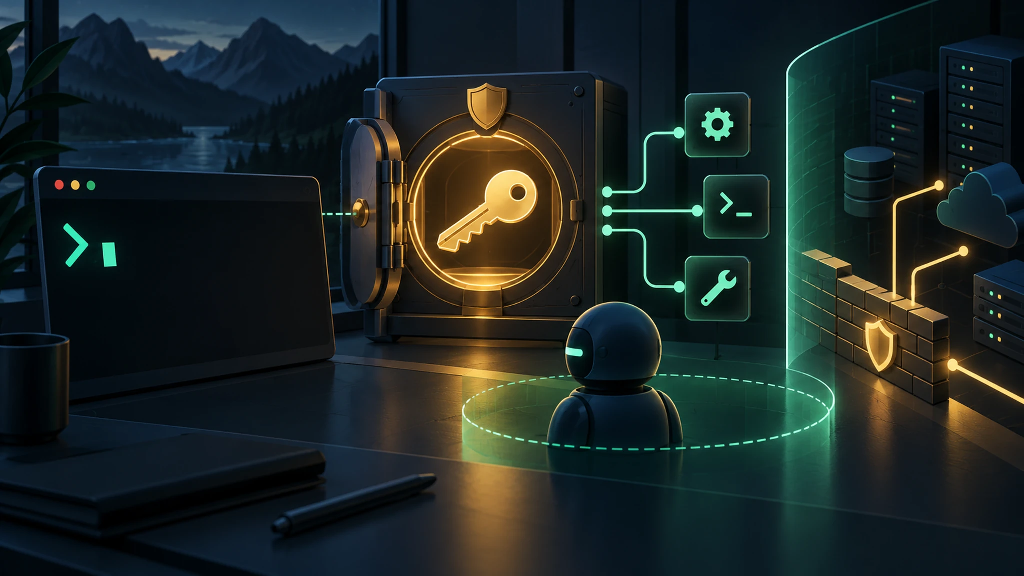 1Password SSH Agent and CLI: Read-Only AI Agent Access