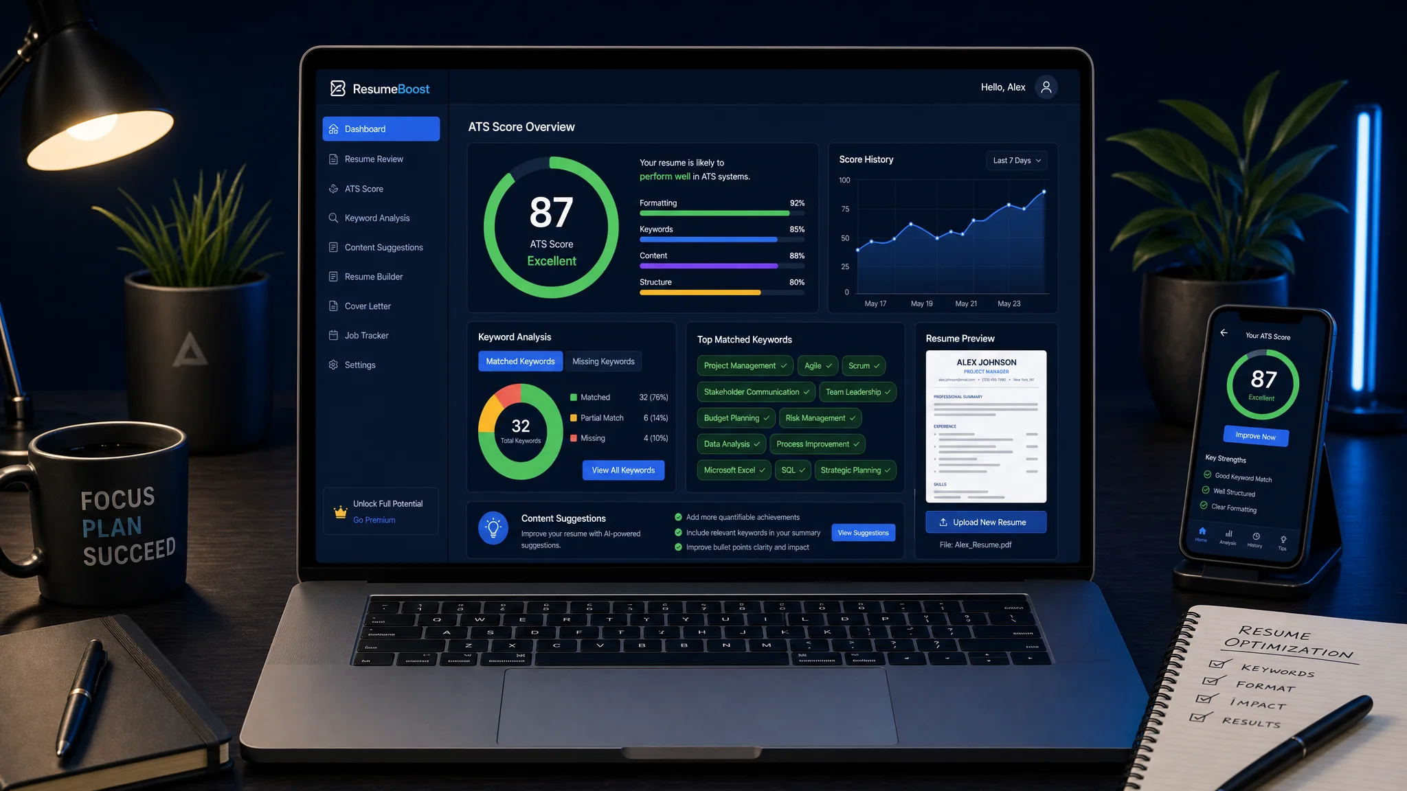 ATS Resume Improver: Free, Self-Hostable AI Resume Optimizer That Never Phones Home