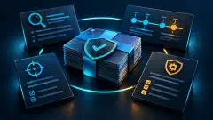 A completed detection rule, incident timeline, scope statement, and response plan in one review package