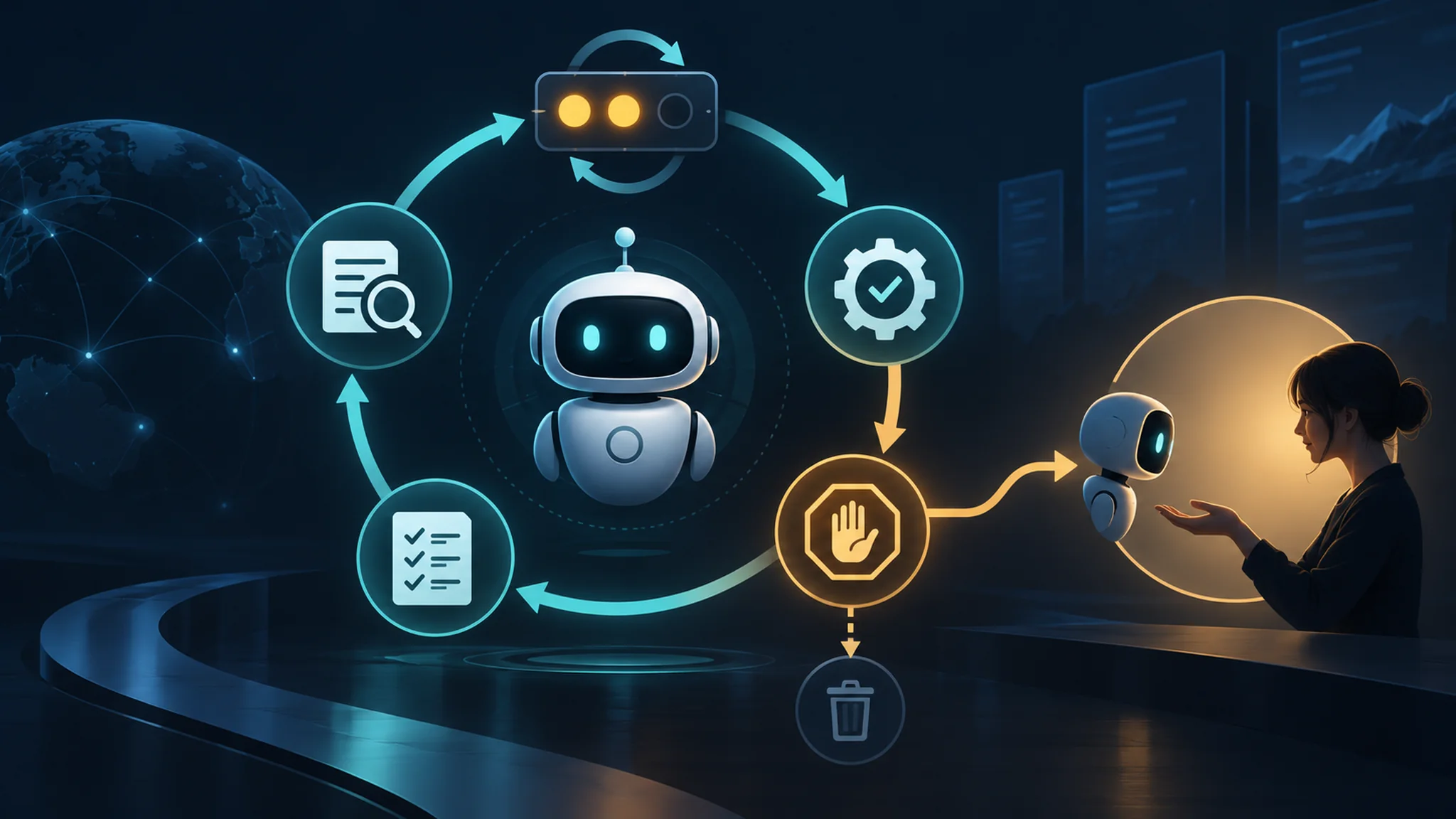 Bounded AI Agent Loops: Checks, Retries, and Stop Rules