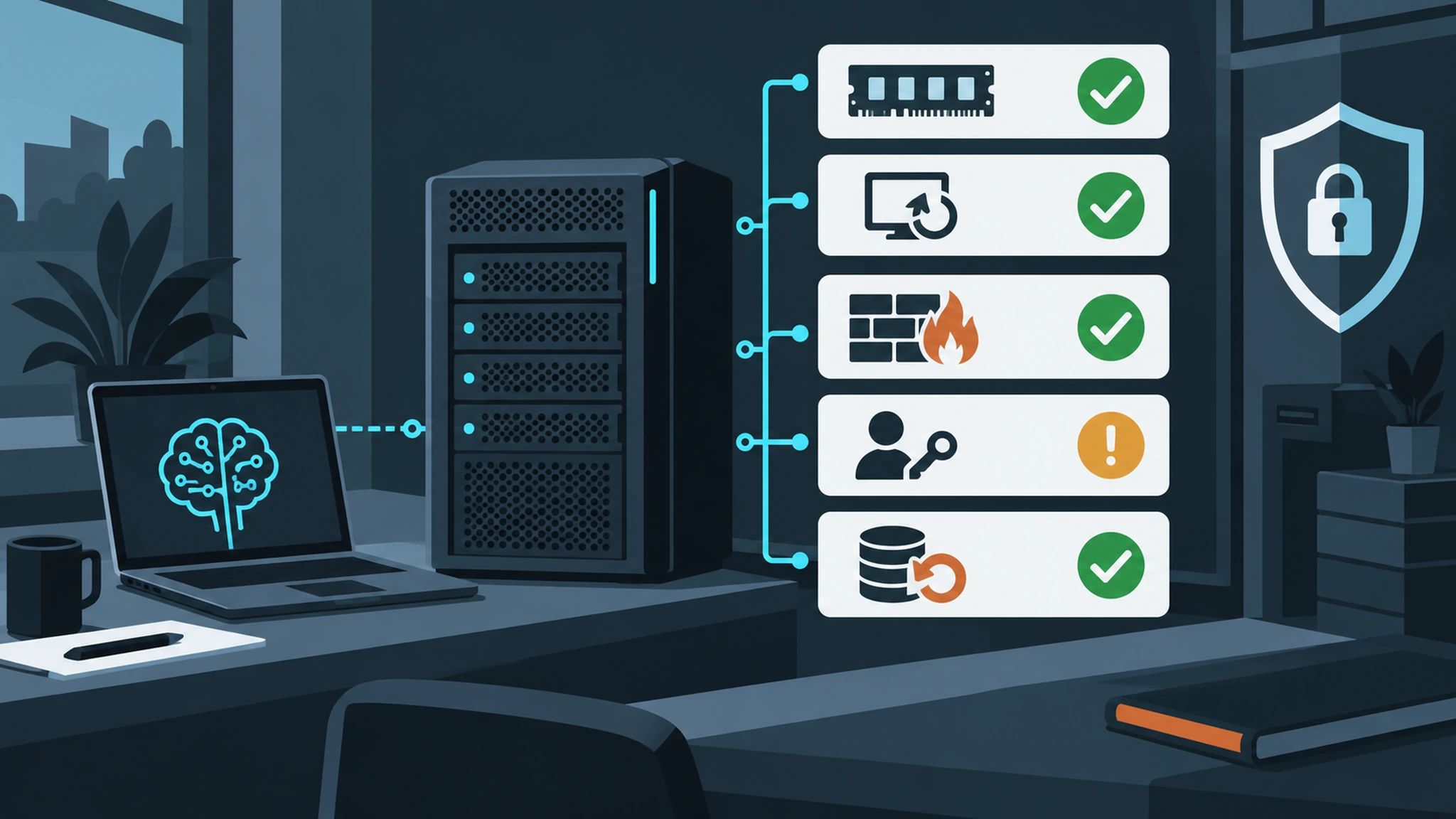 Local AI Secure Server Knowledge Check Answer Key