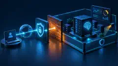 Local AI server behind a private network, authenticated proxy, firewall, and monitoring controls