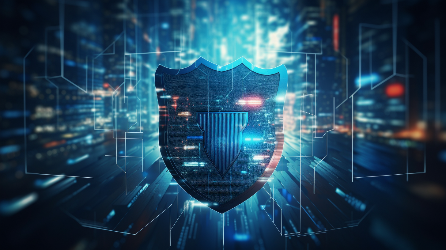 A secure shield enveloping digital data