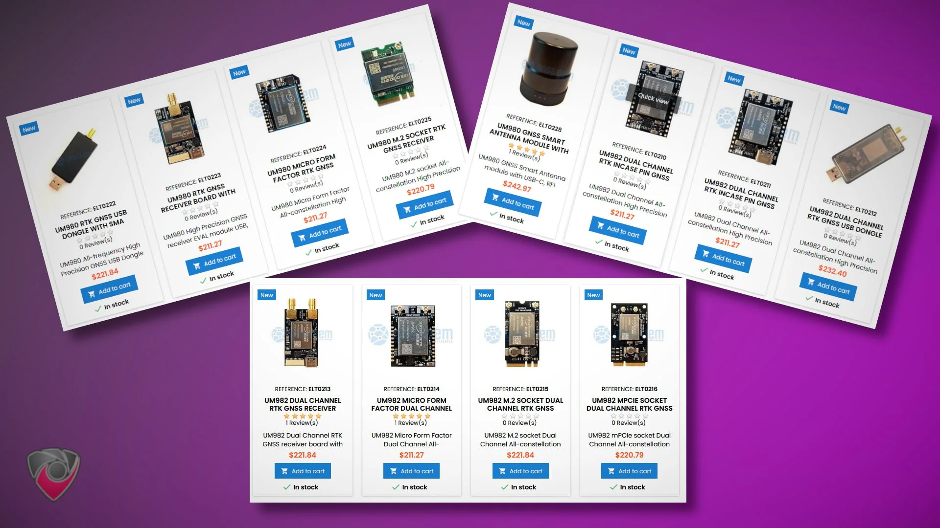 GNSS.STORE UM980 and UM982 Based Products