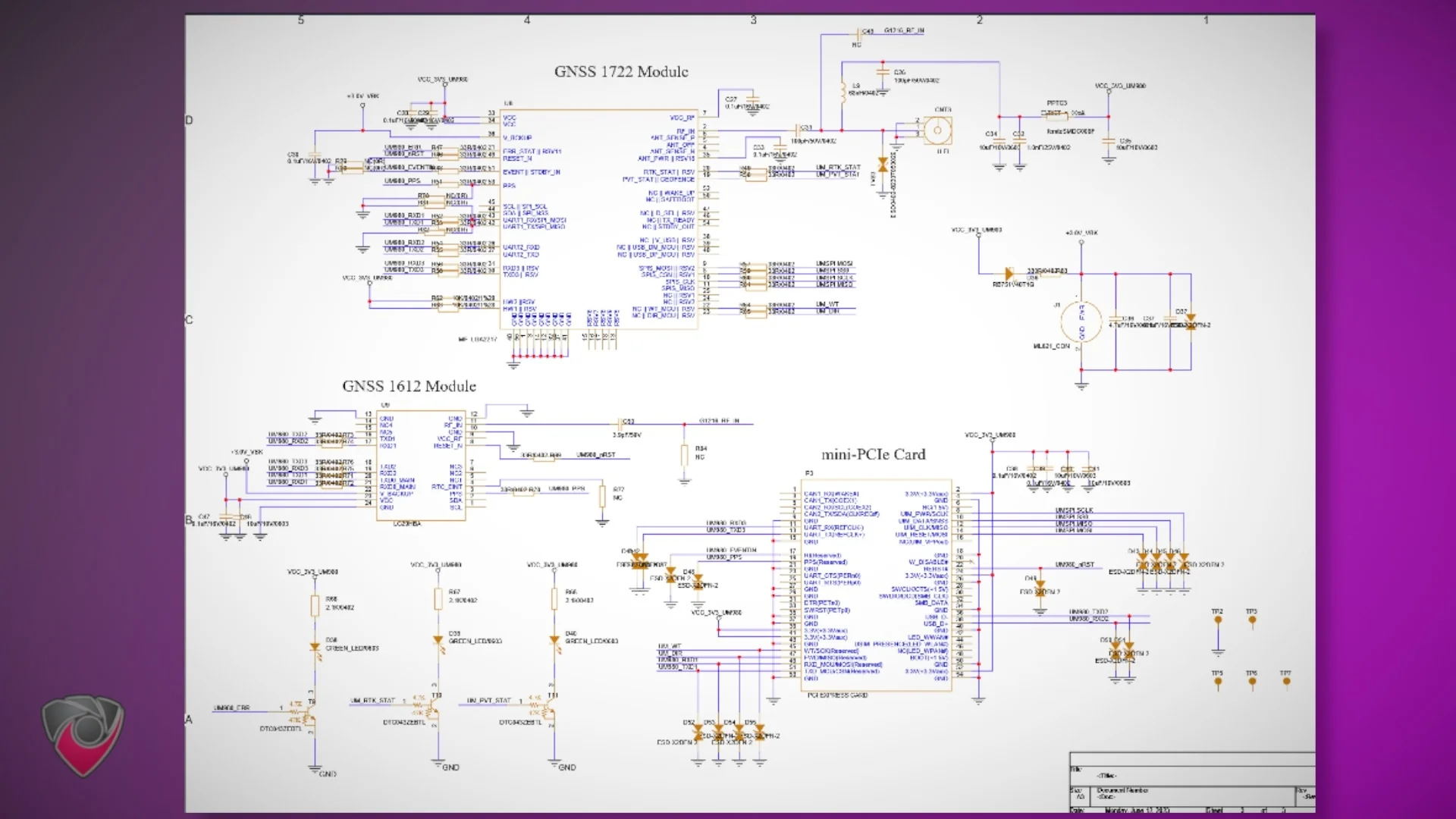 Hyfix LC29H Rover mPCIe Card Schematics