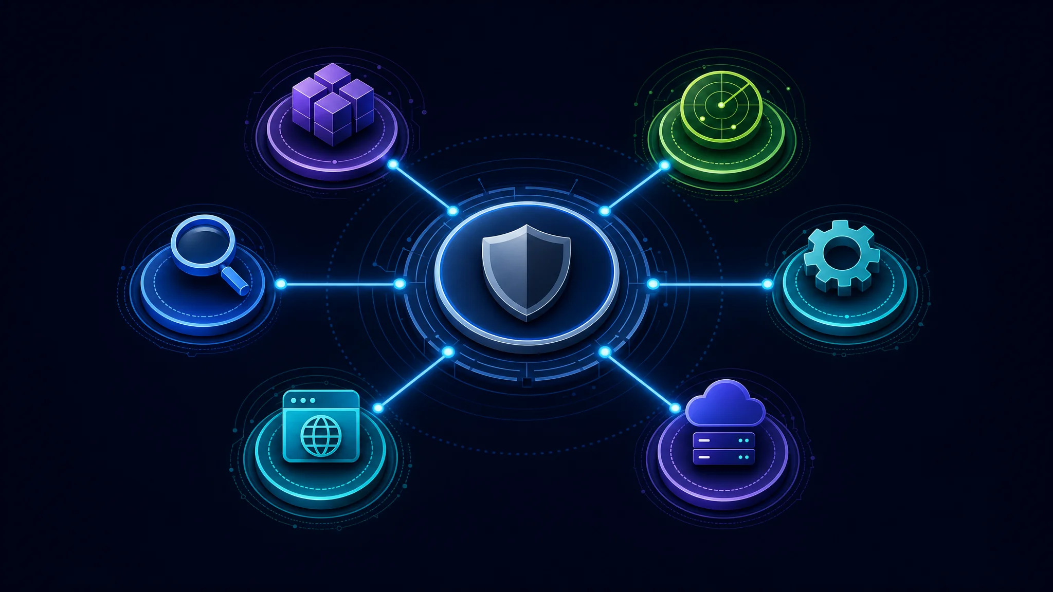Illustration of the main SimeonOnSecurity site with its tool subdomains branching from it